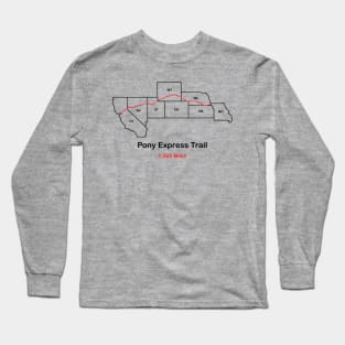 Pony Express Trail Long Sleeve T-Shirt